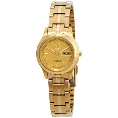 Seiko Montre, Orologio Automatico Donna, Or, (25 mm) - Publicité Seiko Montre, Orologio Automatico Donna, Or, (25 mm) - Publicité