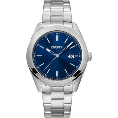DKNY, Montre, Modernista, Argent, (Horloge analogique, 42 mm) - Publicité DKNY, Montre, Modernista, Argent, (Horloge analogique, 42 mm) - Publicité