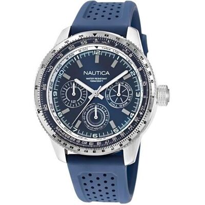 Nautica, Montre, NAPP39S25, Argent, (Horloge analogique) - Publicité Nautica, Montre, NAPP39S25, Argent, (Horloge analogique) - Publicité