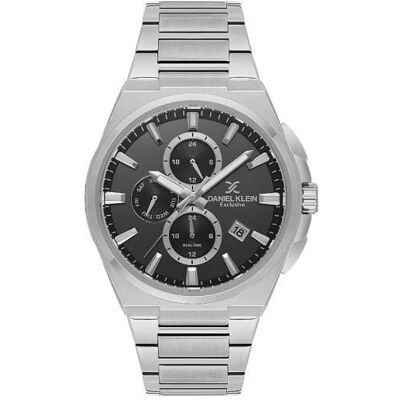 Daniel Klein, Montre, DK.1.14214-2, Argent, (40 mm) - Publicité Daniel Klein, Montre, DK.1.14214-2, Argent, (40 mm) - Publicité