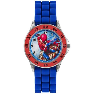 Accutime, Montre, Spiderman, Bleu, (Horloge analogique) - Publicité Accutime, Montre, Spiderman, Bleu, (Horloge analogique) - Publicité