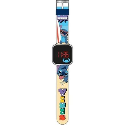 Pulio, Montre, Lilo & Stitch Uhr Für Kleinkinder Lilo & Stitch - Led Watch Ø 33 Mm, (33 mm) - Publicité Pulio, Montre, Lilo & Stitch Uhr Für Kleinkinder Lilo & Stitch - Led Watch Ø 33 Mm, (33 mm) - Publicité