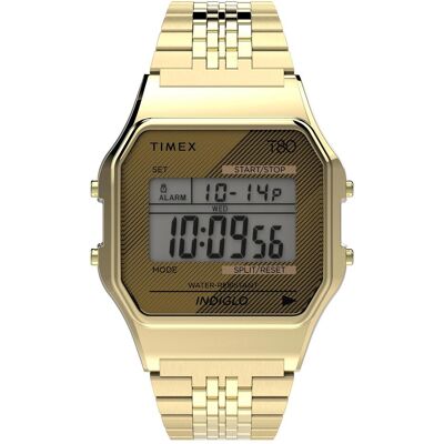 Timex, Montre, TW2R79200, Or, (35 mm) - Publicité Timex, Montre, TW2R79200, Or, (35 mm) - Publicité