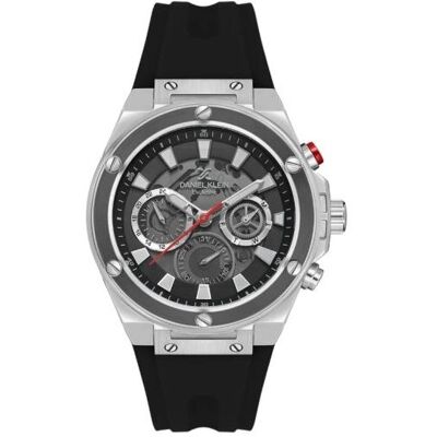 Daniel Klein, Montre, DK.1.13889-1, Argent, (Horloge analogique, 40 mm) - Publicité Daniel Klein, Montre, DK.1.13889-1, Argent, (Horloge analogique, 40 mm) - Publicité