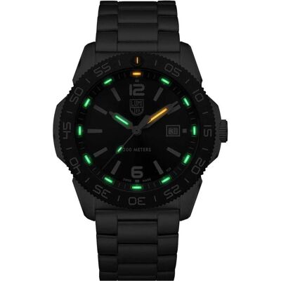Luminox, Montre, Pacific Diver 3120 Series, Argent, (Montre de plongée, 44 mm) - Publicité Luminox, Montre, Pacific Diver 3120 Series, Argent, (Montre de plongée, 44 mm) - Publicité