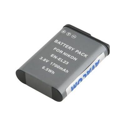 Avacom Batterie für Nikon EN-EL23, Li-Ion, 3.8V, 1700mAh, 6.4Wh, DINI-EL23-383N2 (Batterie de l'appareil photo), Alimentation pour appareil photo - Publicité Avacom Batterie für Nikon EN-EL23, Li-Ion, 3.8V, 1700mAh, 6.4Wh, DINI-EL23-383N2 (Batterie de l'appareil photo), Alimentation pour appareil photo - Publicité