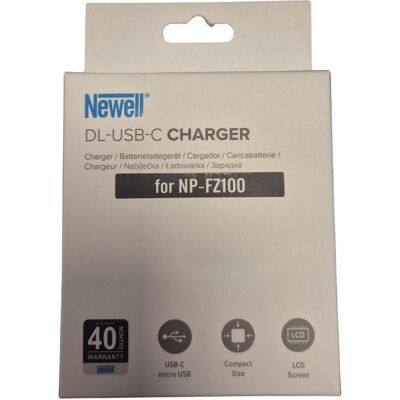 Chargeur de Batterie Newell DL-USB-C à Deux Canaux pour NP-FZ100 - Publicité Chargeur de Batterie Newell DL-USB-C à Deux Canaux pour NP-FZ100 - Publicité