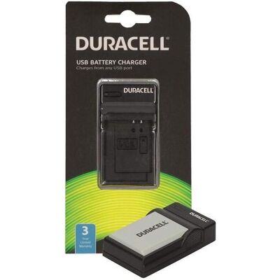 Duracell Chargeur avec câble USB pour DR9925/LP-E5 (Chargeur de batterie d'appareil photo), Alimentation pour appareil photo, Noir - Publicité Duracell Chargeur avec câble USB pour DR9925/LP-E5 (Chargeur de batterie d'appareil photo), Alimentation pour appareil photo, Noir - Publicité