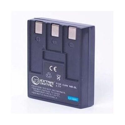 Batterie Canon NB-3L Extra Digital - Alimentation Caméra - Publicité Batterie Canon NB-3L Extra Digital - Alimentation Caméra - Publicité