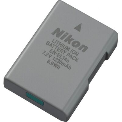 Nikon EN-EL14a (Batterie de l'appareil photo), Alimentation pour appareil photo, Gris - Publicité Nikon EN-EL14a (Batterie de l'appareil photo), Alimentation pour appareil photo, Gris - Publicité