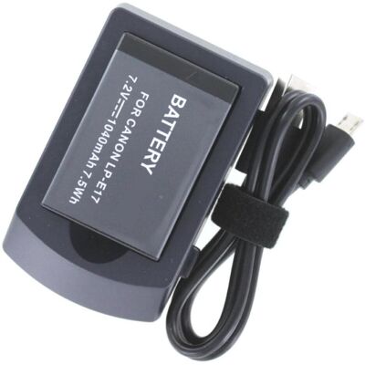 Canon - LP-E17 - Noir - 7.2V 1040mAh - Battery - Publicité Canon - LP-E17 - Noir - 7.2V 1040mAh - Battery - Publicité
