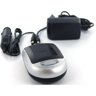 AGI Chargeur compatible avec Panasonic DMW-BLB13 (Chargeur de batterie d'appareil photo), Alimentation pour appareil photo, Noir, Argent - Publicité AGI Chargeur compatible avec Panasonic DMW-BLB13 (Chargeur de batterie d'appareil photo), Alimentation pour appareil photo, Noir, Argent - Publicité