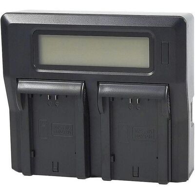 AGI Chargeur double compatible avec Sony NP-FZ100 (Chargeur de batterie d'appareil photo), Alimentation pour appareil photo, Noir - Publicité AGI Chargeur double compatible avec Sony NP-FZ100 (Chargeur de batterie d'appareil photo), Alimentation pour appareil photo, Noir - Publicité
