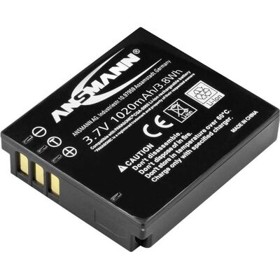 Ansmann CGA-S005 Batterie (Batterie de l'appareil photo), Alimentation pour appareil photo, Noir - Publicité Ansmann CGA-S005 Batterie (Batterie de l'appareil photo), Alimentation pour appareil photo, Noir - Publicité