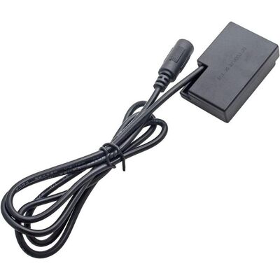 Caruba Batterie factice (Coupleur DC), Alimentation pour appareil photo, Noir - Publicité Caruba Batterie factice (Coupleur DC), Alimentation pour appareil photo, Noir - Publicité