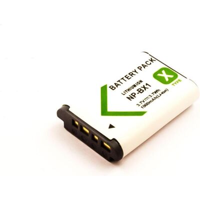 AGI 106801 - Sony - 1000 mAh - 3,6 V - Lithium Ion (Li-Ion) - 1 pièce(s) (Batterie de l'appareil photo), Alimentation pour appareil photo, Noir - Publicité AGI 106801 - Sony - 1000 mAh - 3,6 V - Lithium Ion (Li-Ion) - 1 pièce(s) (Batterie de l'appareil photo), Alimentation pour appareil photo, Noir - Publicité