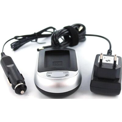 AGI Chargeur compatible avec Panasonic Lumix DMC-G5 (Chargeur de batterie d'appareil photo), Alimentation pour appareil photo, Argent, Noir - Publicité AGI Chargeur compatible avec Panasonic Lumix DMC-G5 (Chargeur de batterie d'appareil photo), Alimentation pour appareil photo, Argent, Noir - Publicité