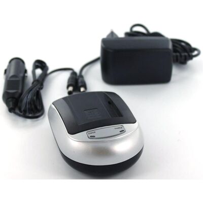 AGI Chargeur compatible avec Panasonic DMW-BLB13E (Chargeur de batterie d'appareil photo), Alimentation pour appareil photo, Argent - Publicité AGI Chargeur compatible avec Panasonic DMW-BLB13E (Chargeur de batterie d'appareil photo), Alimentation pour appareil photo, Argent - Publicité