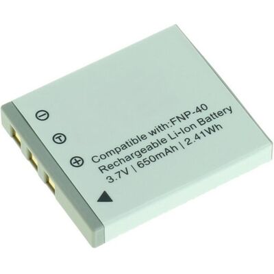 AGI 39890 - Sanyo - 650 mAh - 3,7 V - Lithium Ion (Li-Ion) - 1 pièce(s) (Batterie de l'appareil photo), Alimentation pour appareil photo, Noir - Publicité AGI 39890 - Sanyo - 650 mAh - 3,7 V - Lithium Ion (Li-Ion) - 1 pièce(s) (Batterie de l'appareil photo), Alimentation pour appareil photo, Noir - Publicité
