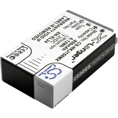 NoName Pile de rechange pour EN-EL24 (Batterie de l'appareil photo), Alimentation pour appareil photo, Noir - Publicité NoName Pile de rechange pour EN-EL24 (Batterie de l'appareil photo), Alimentation pour appareil photo, Noir - Publicité