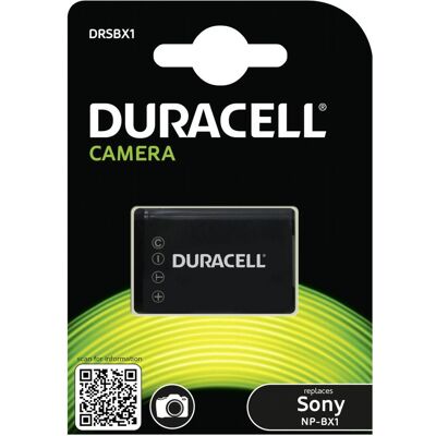Duracell Batterie Li-Ion 1090 mAh pour Sony NP-BX1 (Batterie de l'appareil photo), Alimentation pour appareil photo, Noir - Publicité Duracell Batterie Li-Ion 1090 mAh pour Sony NP-BX1 (Batterie de l'appareil photo), Alimentation pour appareil photo, Noir - Publicité