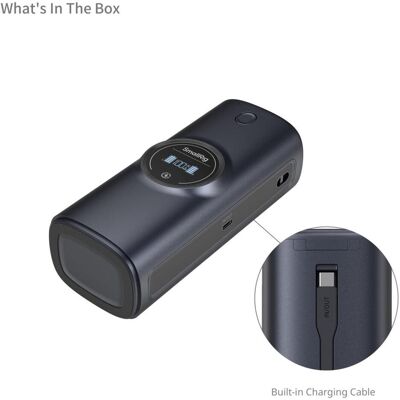 SmallRig 5108 Power Bank Charger Case Kit for Canon LP-E6P / LP-E6NH Camera Batteries (Batterie de l'appareil photo, Chargeur de batterie d'appareil photo), Alimentation pour appareil photo - Publicité SmallRig 5108 Power Bank Charger Case Kit for Canon LP-E6P / LP-E6NH Camera Batteries (Batterie de l'appareil photo, Chargeur de batterie d'appareil photo), Alimentation pour appareil photo - Publicité