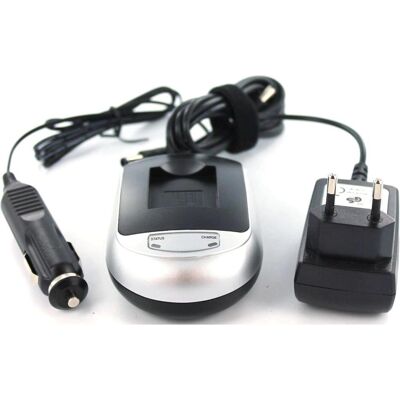 AGI Chargeur compatible avec Panasonic Lumix DMC-TZ4 (Chargeur de batterie d'appareil photo), Alimentation pour appareil photo, Argent - Publicité AGI Chargeur compatible avec Panasonic Lumix DMC-TZ4 (Chargeur de batterie d'appareil photo), Alimentation pour appareil photo, Argent - Publicité