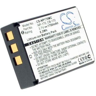 NoName Batterie de remplacement pour Andersson Cam 2.0 etc. (Batterie de l'appareil photo), Alimentation pour appareil photo, Noir - Publicité NoName Batterie de remplacement pour Andersson Cam 2.0 etc. (Batterie de l'appareil photo), Alimentation pour appareil photo, Noir - Publicité