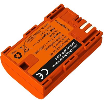 Rollei Ladegerät-Set 3er Pack Kamera-Akkus & Ladegerät (Chargeur de batterie d'appareil photo), Alimentation pour appareil photo, Orange - Publicité Rollei Ladegerät-Set 3er Pack Kamera-Akkus & Ladegerät (Chargeur de batterie d'appareil photo), Alimentation pour appareil photo, Orange - Publicité