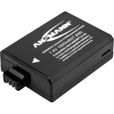 Ansmann Pile Canon LP-E5 (Batterie de l'appareil photo), Alimentation pour appareil photo, Gris, Noir - Publicité Ansmann Pile Canon LP-E5 (Batterie de l'appareil photo), Alimentation pour appareil photo, Gris, Noir - Publicité