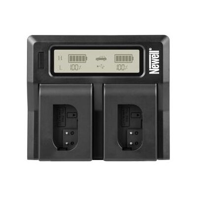 Newell DC-LCD-Zweikanal-Ladegerät für DMW-BLK22-Akkus für Panasonic (Chargeur de batterie d'appareil photo), Alimentation pour appareil photo, Noir - Publicité Newell DC-LCD-Zweikanal-Ladegerät für DMW-BLK22-Akkus für Panasonic (Chargeur de batterie d'appareil photo), Alimentation pour appareil photo, Noir - Publicité