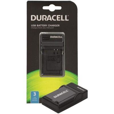 Duracell Chargeur avec câble USB pour DRCE12/LP-E12 (Chargeur de batterie d'appareil photo), Alimentation pour appareil photo, Noir - Publicité Duracell Chargeur avec câble USB pour DRCE12/LP-E12 (Chargeur de batterie d'appareil photo), Alimentation pour appareil photo, Noir - Publicité