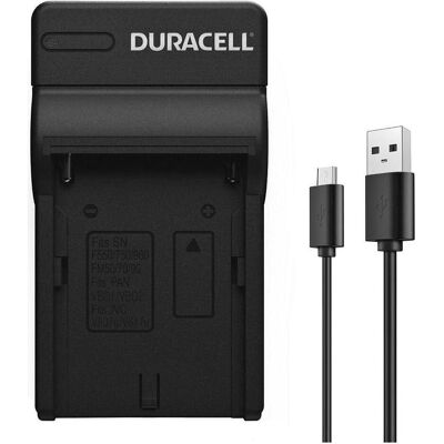 Duracell Chargeur avec câble USB pour DR9695/NP-FM500H (Chargeur de batterie d'appareil photo), Alimentation pour appareil photo, Noir - Publicité Duracell Chargeur avec câble USB pour DR9695/NP-FM500H (Chargeur de batterie d'appareil photo), Alimentation pour appareil photo, Noir - Publicité