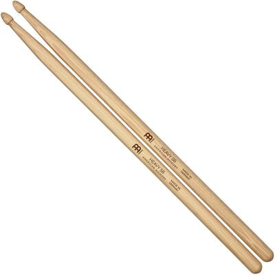 Meinl Baguette de batterie Heavy Hickory 5B (Tambours), Baguettes de batterie + maillets - Publicité Meinl Baguette de batterie Heavy Hickory 5B (Tambours), Baguettes de batterie + maillets - Publicité