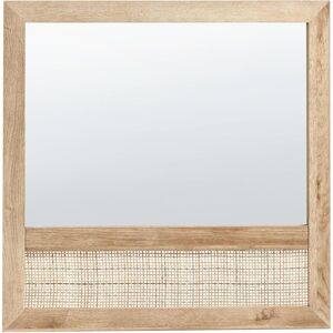 Miroir Murale Beliani Rosell - Décor Naturel Rustique - Publicité Miroir Murale Beliani Rosell - Décor Naturel Rustique - Publicité