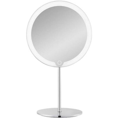 Blomus, Miroir cosmétique, Modo miroir LED, acier poli - Publicité Blomus, Miroir cosmétique, Modo miroir LED, acier poli - Publicité