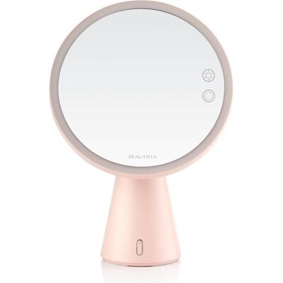 Beautifly Smart Moon Miroir Cosmétique Bluetooth - 1 pc - Publicité Beautifly Smart Moon Miroir Cosmétique Bluetooth - 1 pc - Publicité