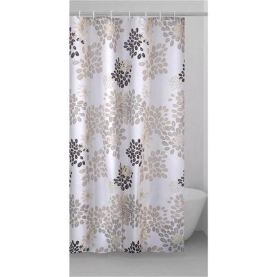 Gedy, Rideau de douche, SH CRT 240X200 CAFFE WHT/BG/BR (240 x 200 cm) - Publicité Gedy, Rideau de douche, SH CRT 240X200 CAFFE WHT/BG/BR (240 x 200 cm) - Publicité