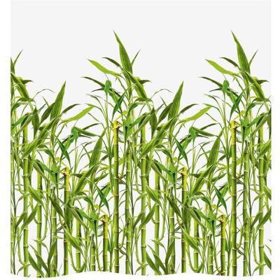 Diaqua, Rideau de douche, Rideau de douche textile Bamboo (120 x 200 cm) - Publicité Diaqua, Rideau de douche, Rideau de douche textile Bamboo (120 x 200 cm) - Publicité