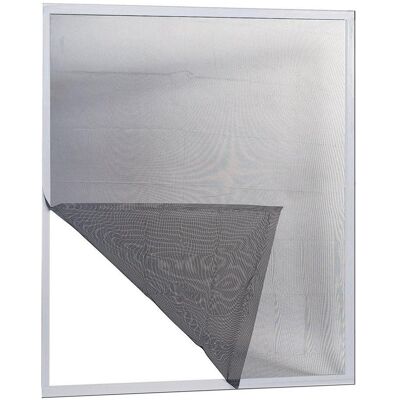 Iris, Moustiquaire, Adhesive mosquito net for window, adaptable, grey, 130 x 150 cm (130 x 150 cm) - Publicité Iris, Moustiquaire, Adhesive mosquito net for window, adaptable, grey, 130 x 150 cm (130 x 150 cm) - Publicité