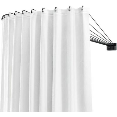Sealskin, Tringle à rideau de douche, Swing Shower curtain rail set Black - Publicité Sealskin, Tringle à rideau de douche, Swing Shower curtain rail set Black - Publicité