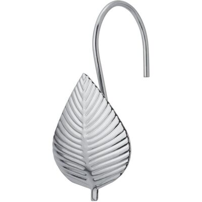 Diaqua, Tringle à rideau de douche, Anneaux rideau de douche Leaf chrom - Publicité Diaqua, Tringle à rideau de douche, Anneaux rideau de douche Leaf chrom - Publicité