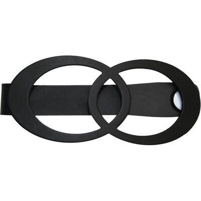 Pince à rideaux décorative GARDINIA - Anneau double Infinity - 13,5cm - Publicité Pince à rideaux décorative GARDINIA - Anneau double Infinity - 13,5cm - Publicité