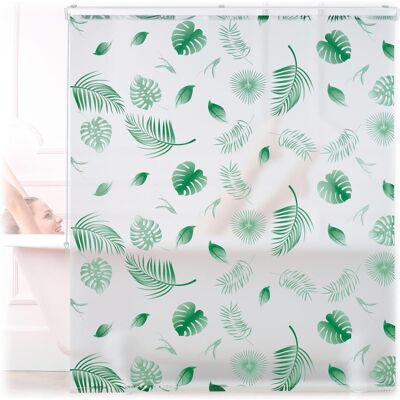 Relaxdays, Rideau de douche, Store baignoire (140 x 240 cm) - Publicité Relaxdays, Rideau de douche, Store baignoire (140 x 240 cm) - Publicité