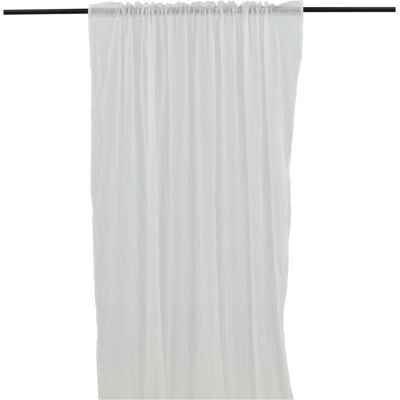 Ensemble de rideaux Elena Blanc 135x240cm Venture Home - Publicité Ensemble de rideaux Elena Blanc 135x240cm Venture Home - Publicité