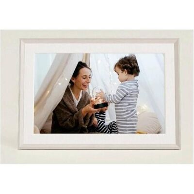 Aura Photoframe - Carver Mat -Clay w/whitemat (10.10", 1280 x 800 pixels), Cadre numérique, Blanc - Publicité Aura Photoframe - Carver Mat -Clay w/whitemat (10.10", 1280 x 800 pixels), Cadre numérique, Blanc - Publicité