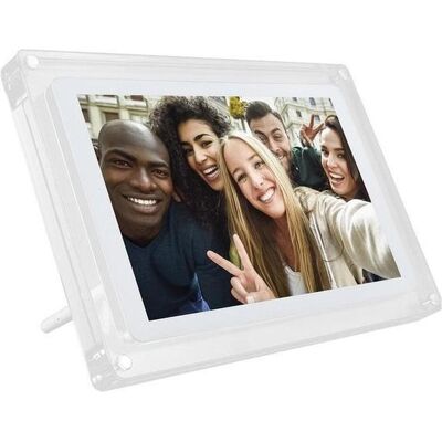 Photo BRAUN DigiFrame 1020 WiFi Acryl weiss (10.10", 1280 x 800 pixels), Cadre numérique, Blanc - Publicité Photo BRAUN DigiFrame 1020 WiFi Acryl weiss (10.10", 1280 x 800 pixels), Cadre numérique, Blanc - Publicité