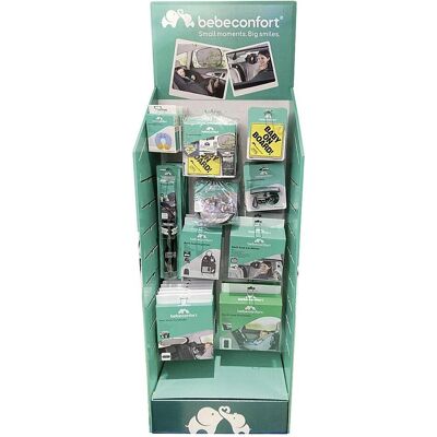 Bebeconfort, Siège-auto : accessoires, BÉBÉCONFORT Présentoir 55 pcs. Publicité Bebeconfort, Siège-auto : accessoires, BÉBÉCONFORT Présentoir 55 pcs. Publicité