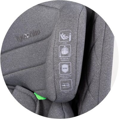 Chipolino, Siège auto, Autositz Tycoon i-Size 76-150 cm Isofix Tiramisu (Siège pour enfant) - Publicité Chipolino, Siège auto, Autositz Tycoon i-Size 76-150 cm Isofix Tiramisu (Siège pour enfant) - Publicité