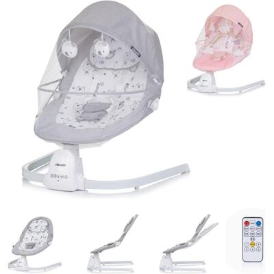 Balançoire bébé Chipolino Oasis - Télécommande, Minuterie, Récif anti-moustiques - Publicité Balançoire bébé Chipolino Oasis - Télécommande, Minuterie, Récif anti-moustiques - Publicité